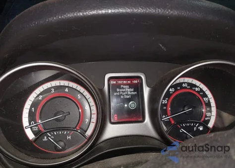 2017 Dodge Journey Crossroad Plus z USA, uszkodzony, nr VIN 3C4PDCGG4HT552722